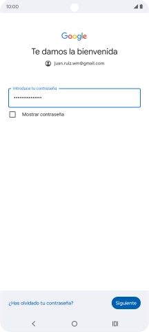 Pulsa Siguiente.