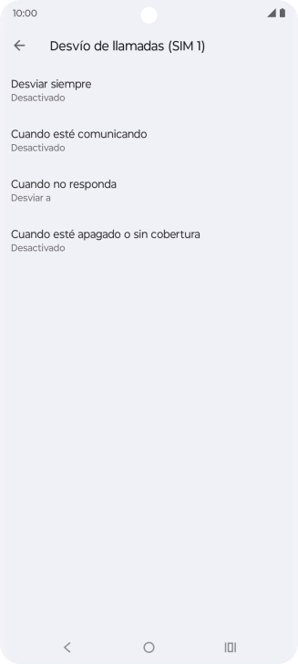 Pulsa la tecla de inicio para terminar y regresar a la pantalla de inicio.