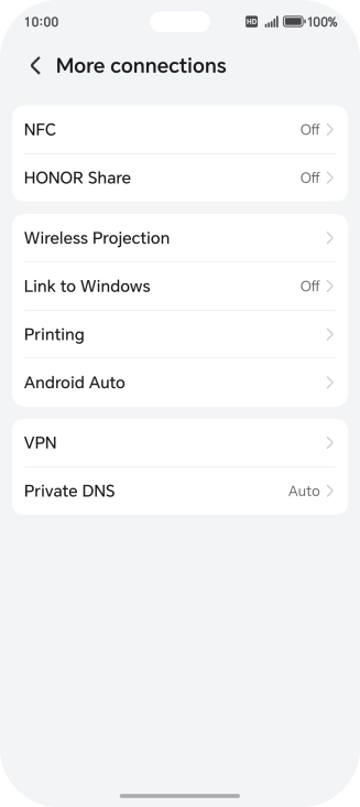 Press NFC.
