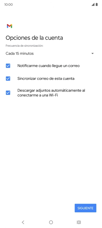 Pulsa la lista desplegable bajo 
