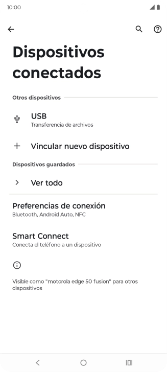 Pulsa Vincular nuevo dispositivo.