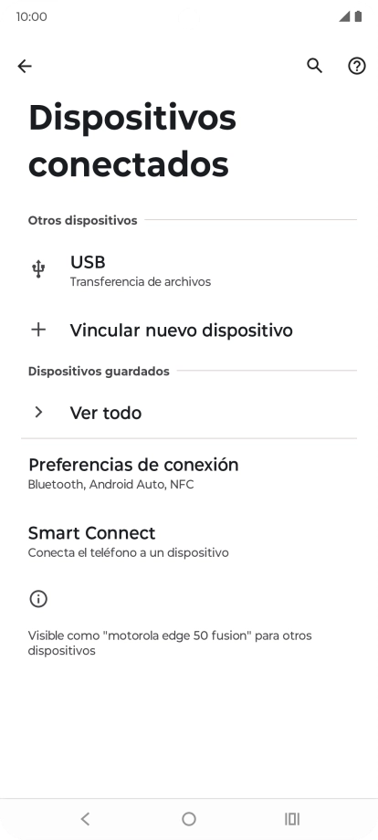 Pulsa Vincular nuevo dispositivo.