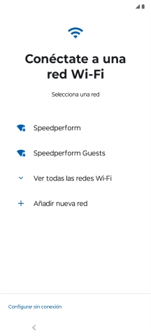 Pulsa la red wifi deseada.