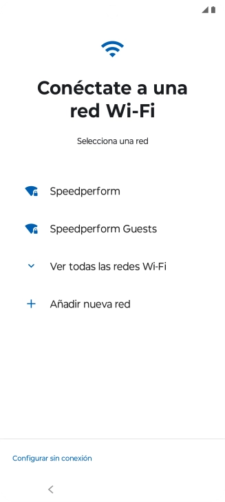 Pulsa la red wifi deseada.