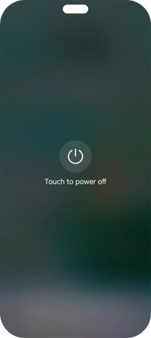 Press Touch to power off.