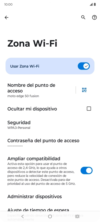 Pulsa la tecla de inicio para terminar y regresar a la pantalla de inicio.