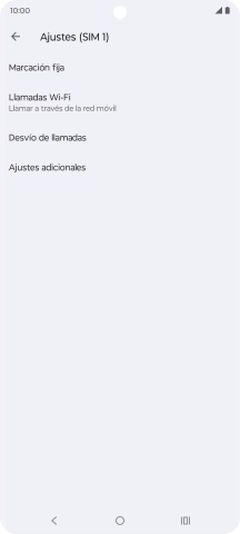 Pulsa Desvío de llamadas.