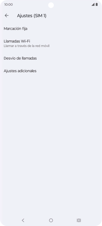 Pulsa Desvío de llamadas.