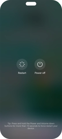 Press Power off.