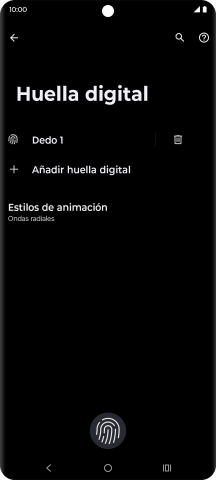 Pulsa la tecla de retroceso.
