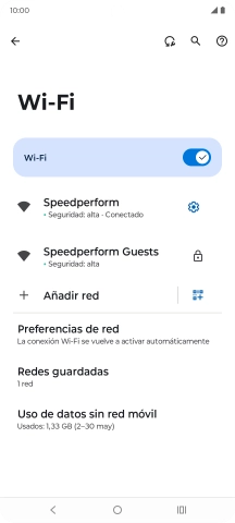 Pulsa la tecla de inicio para terminar y regresar a la pantalla de inicio.