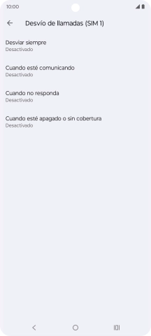 Pulsa la tecla de inicio para terminar y regresar a la pantalla de inicio.