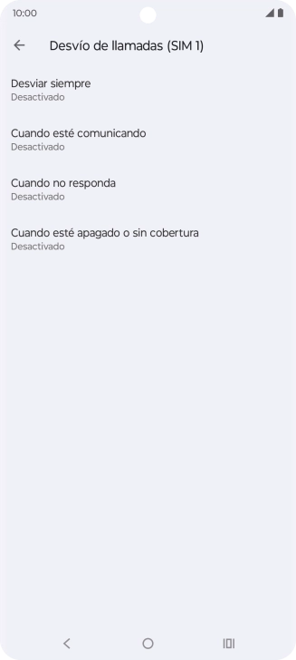 Pulsa la tecla de inicio para terminar y regresar a la pantalla de inicio.