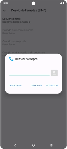 Pulsa DESACTIVAR.