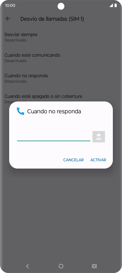 Introduce +34600132000 y pulsa ACTIVAR.