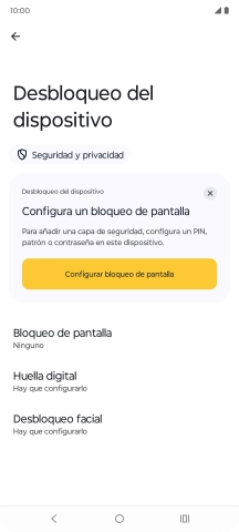 Pulsa la tecla de inicio para terminar y regresar a la pantalla de inicio.