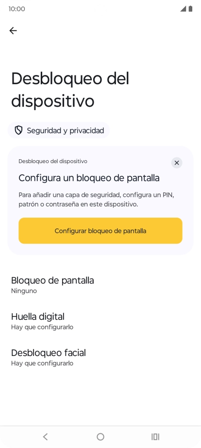 Pulsa la tecla de inicio para terminar y regresar a la pantalla de inicio.