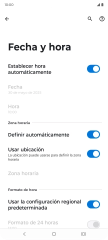 Pulsa la tecla de inicio para terminar y regresar a la pantalla de inicio.
