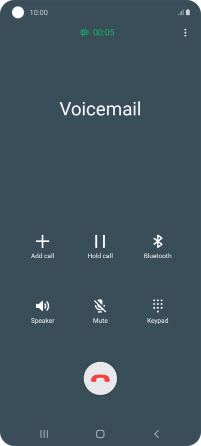 Samsung Galaxy A21s - Call voicemail | Vodafone UK