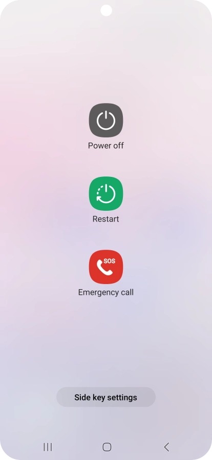Samsung Galaxy A54 5G - Turn your phone on and off | Vodafone UK