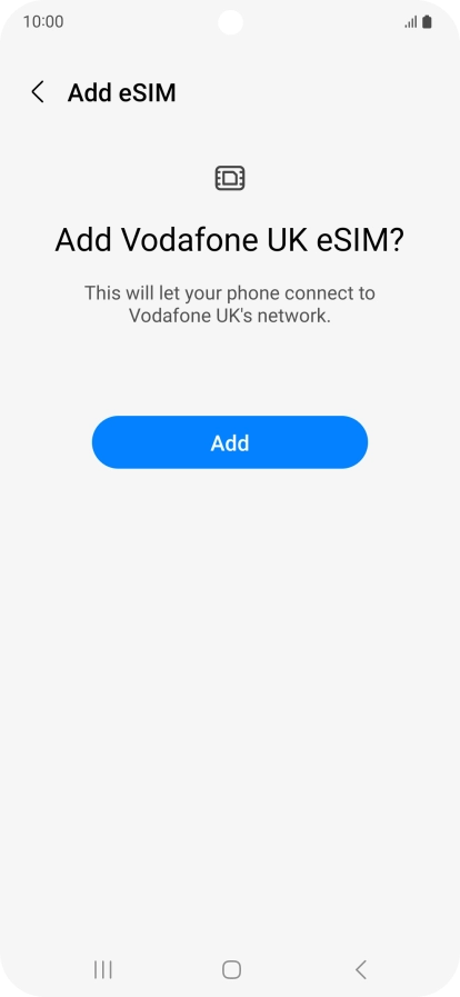 Samsung Galaxy A54 5G - Activate eSIM | Vodafone UK