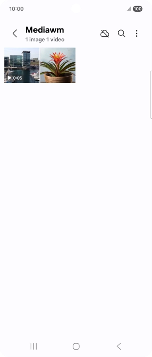 Press and hold any picture or video.