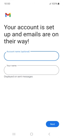 Press the field below 