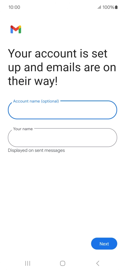 Press the field below 