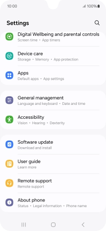 Press General management.