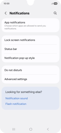 Press App notifications.