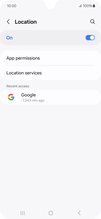 Press App permissions.