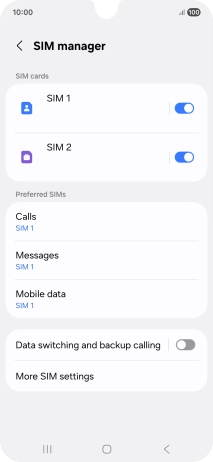 Press the required price plan.