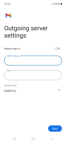 Press the field below 