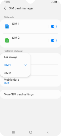 Samsung Galaxy 2 5g Select Dual Sim Settings Vodafone Uk