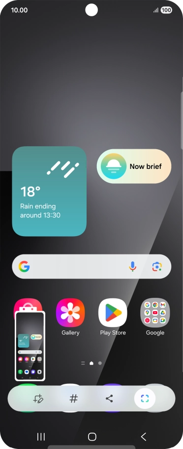 To edit your screenshot, press the screenshot and follow the instructions on the screen to make the required changes.