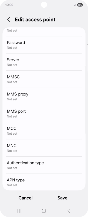 Press MCC.