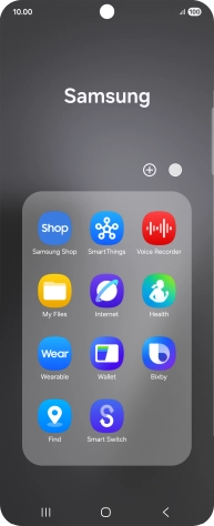 Press Bixby.