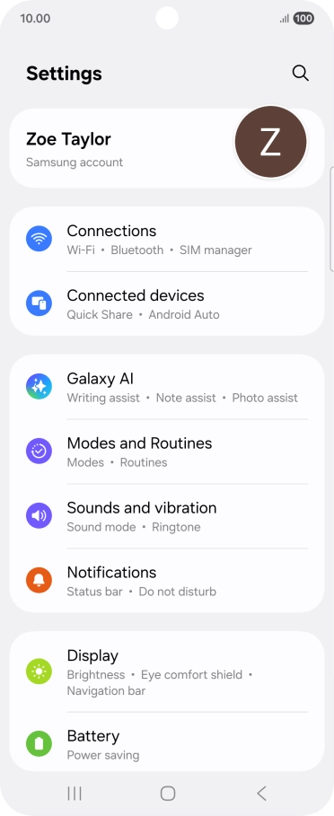Press Connections.