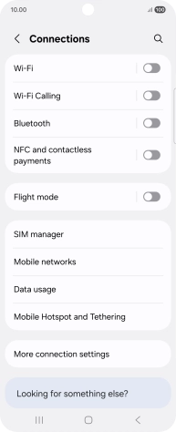 Press Wi-Fi.