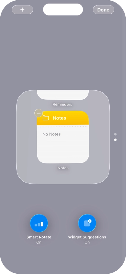 Press Smart Rotate to turn the function on or off.