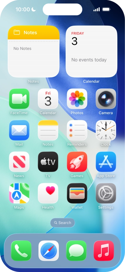 The focus mode icon shows that your phone has been set to a specific focus mode.