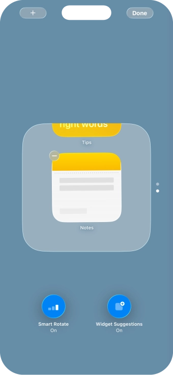 Press Smart Rotate to turn the function on or off.