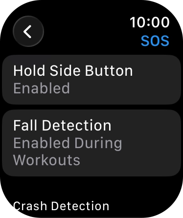 Press Fall Detection.