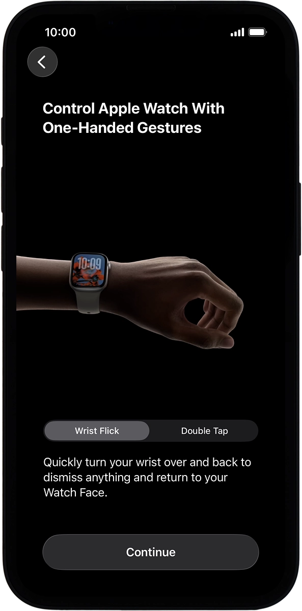 On your phone: Press Continue.