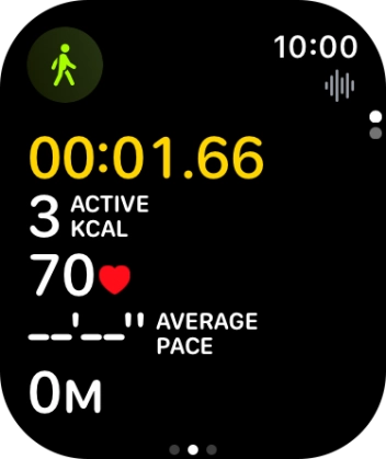 Slide your finger right starting from the left side of the screen.