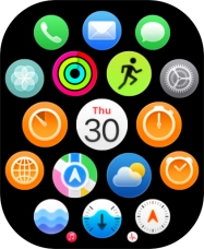 Press the Activity icon.