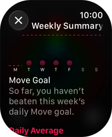 Press the Digital Crown several times to return to the main menu.