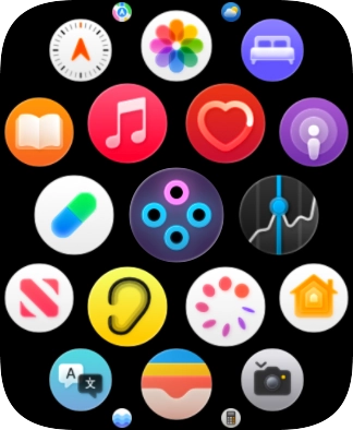 Press the heart rate sensor icon.