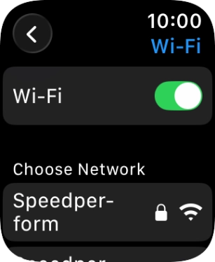 Press the Digital Crown several times to return to standby mode.