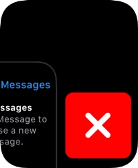 Press the close icon.
